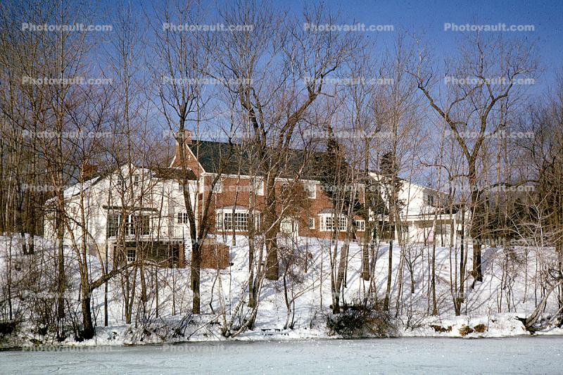 homes, houses, neighborhood, Franklin Lakes, 1950s