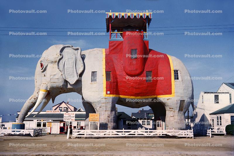 Lucy the Margate Elephant, June 1958, 1950s