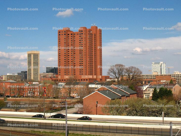 Baltimore Skyline, buildings, cityscape