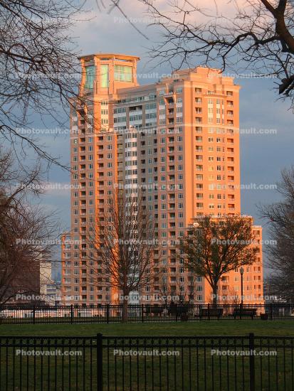 Highrise, building, apartment, Baltimore