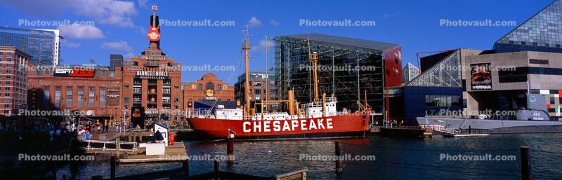 United States lightship Chesapeake (LV-116), Inner Harbor, Baltimore, Maryland, Lightvessel, USS Torsk (SS-423)