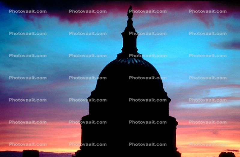 United States Capitol Sunset