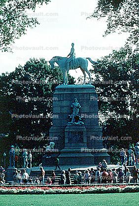 Statue, Statuary, General Sherman Memorial, Washington D.C., Figure, landmark