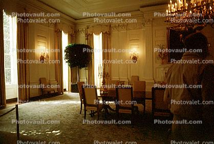 White House, Room, chandelier, Interior, Inside, Indoors