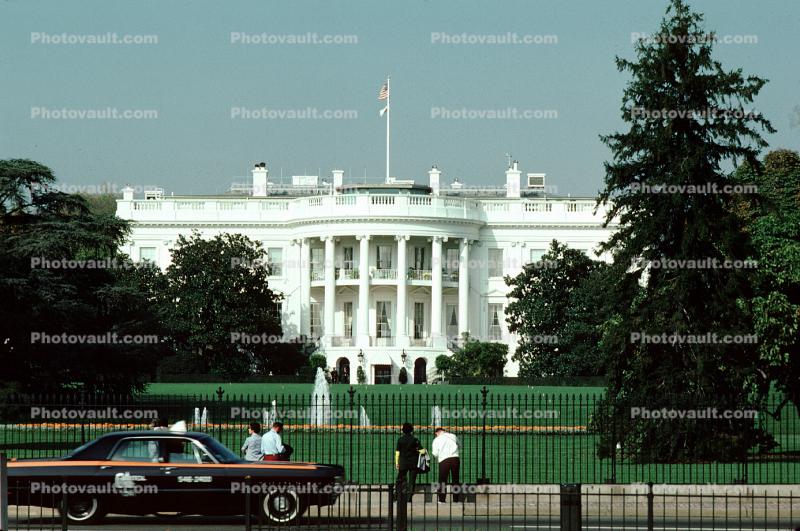 White House and a Taxi Cab