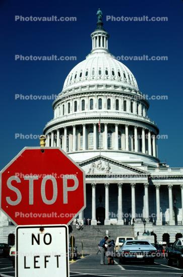 STOP Sign, United States Capitol