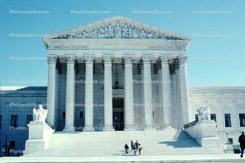 Supreme Court, steps, columns