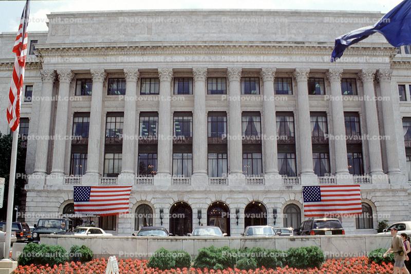 United States Department of Agriculture, building, columns