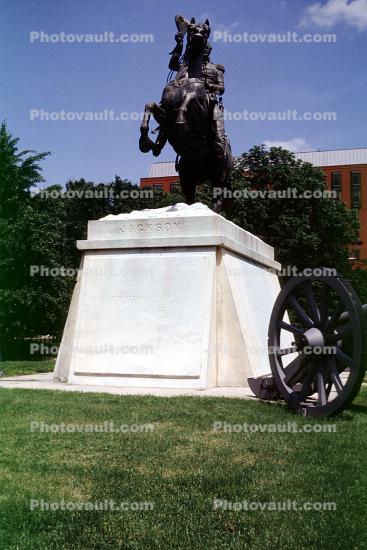 Andrew Jackson Monument, memorial, pedestal, Statue, Lafayette Park, Revolutionary War