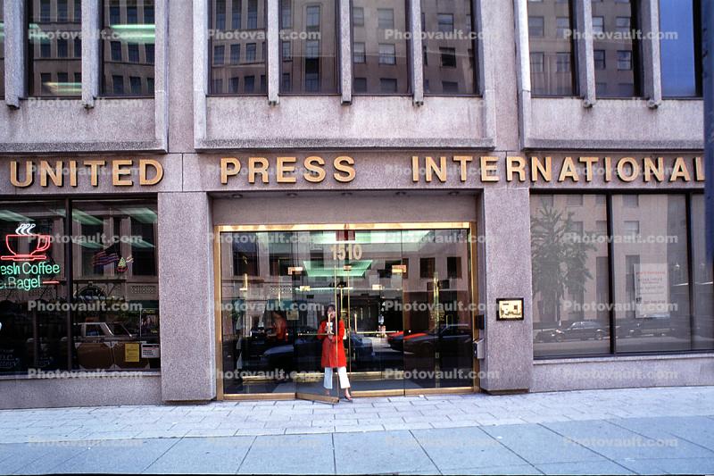 United Press International, UPI, door, entrance