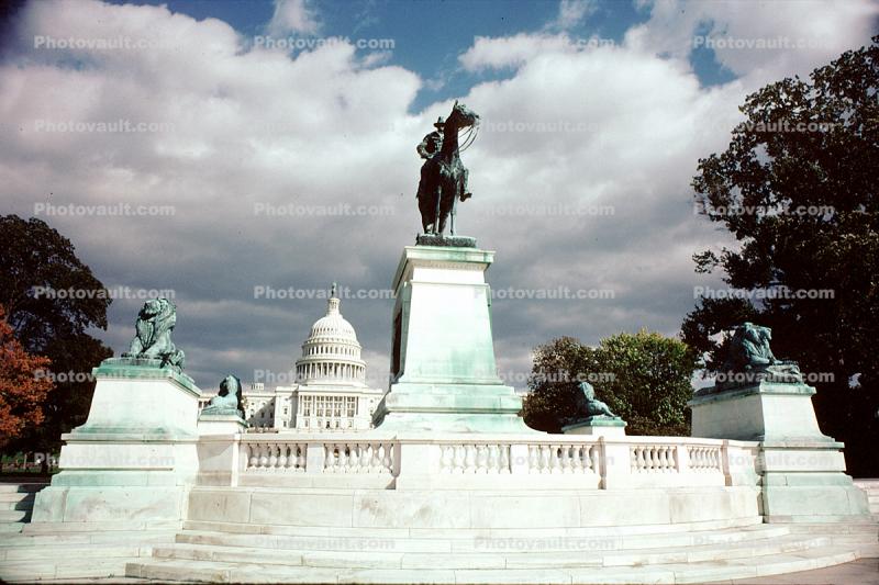 Horse Statue, American Civil War, General Ulysses S. Grant Memorial, Statue