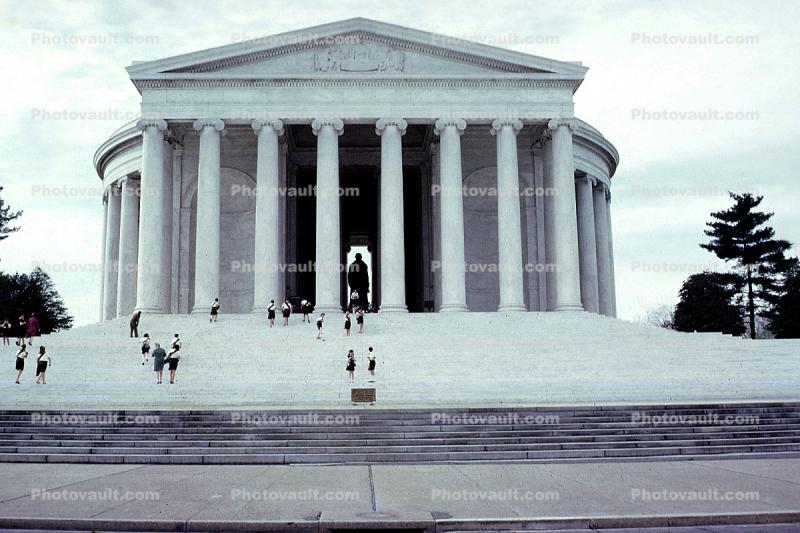 Jefferson Memorial, April 1967, 1960s
