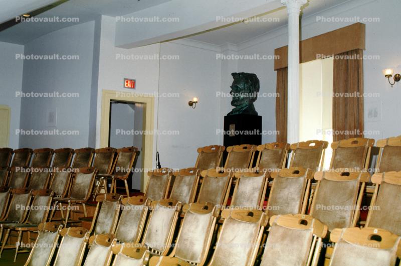 Ford's Theatre Seating, Chars, Lincoln Bust, Interior