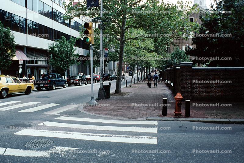 street, sidewalk, street light, Philadelphia