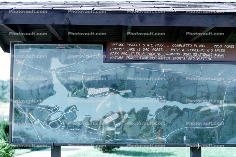 Gifford Pinchot State Park signage