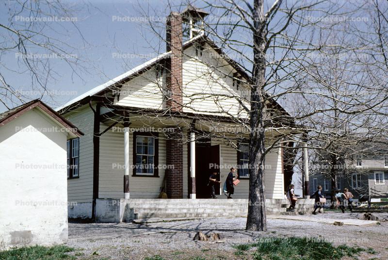 Schoolhouse, building, Amish country