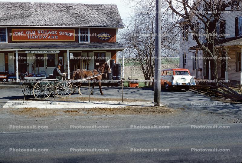 The Old Village Store Hardware store, Bird in Hand, 1950s