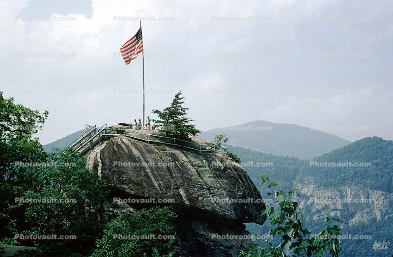 Lookout, Chimney Rock, May 1970, 1970s