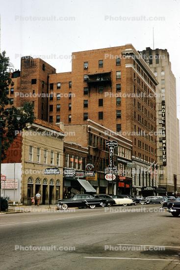buildings, Cars, Automobile, Vehicles, Raleigh, 1950s