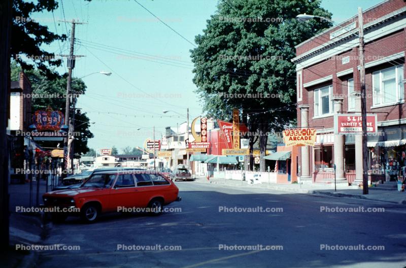 Manett's Breakfast Club, Cars on Main Street, 1975