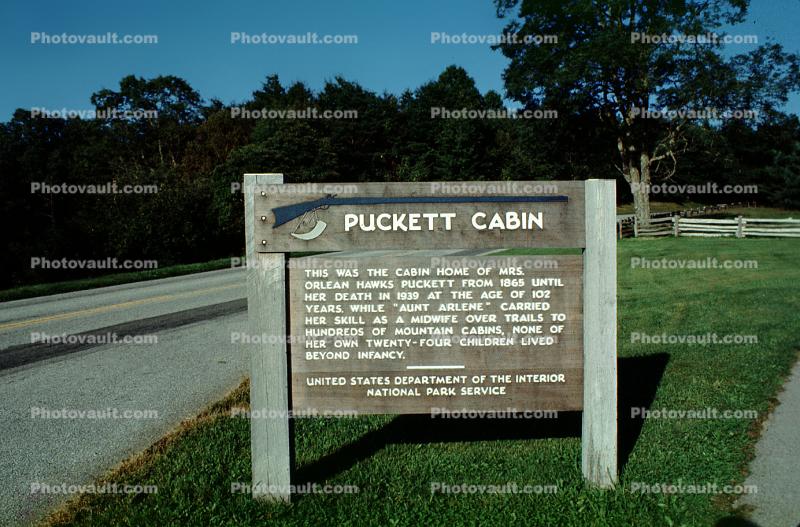 Puckett Cabin Blue Ridge Parkway, Virginia