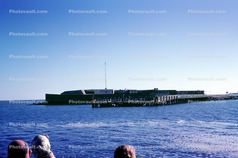 Fort Sumter, Civil War, harbor, shore, shoreline, coastal, Pier