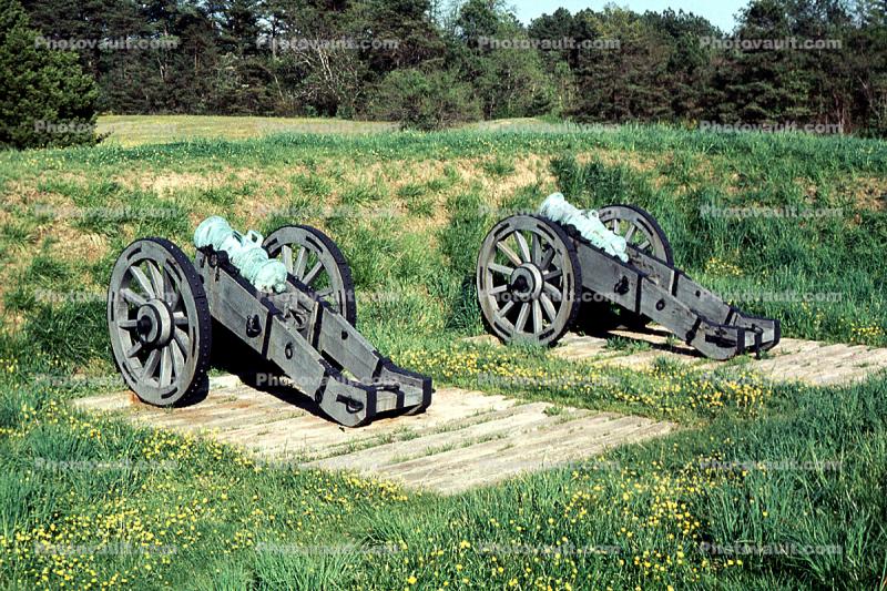 Civil War, Cannons, Yorktown, Artillery, gun