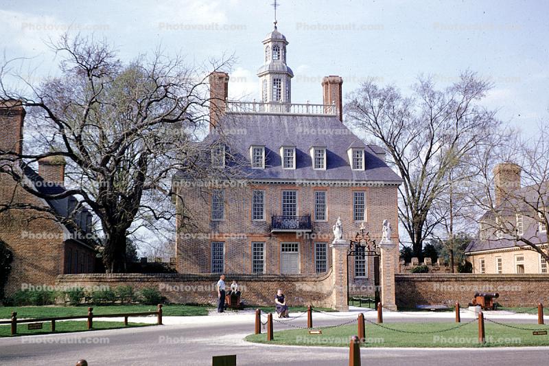 Governor's Palace, Home, House, Mansion, Garden, Lawn, Building