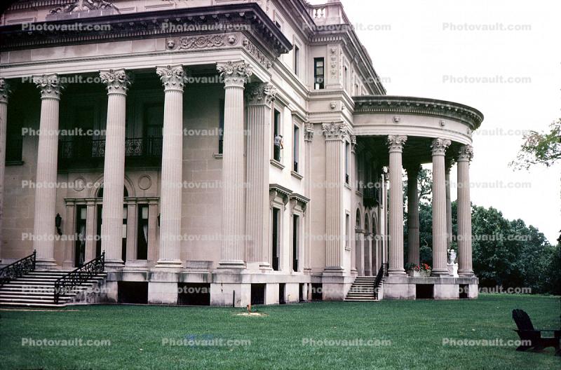 Mansion, huge building, columns