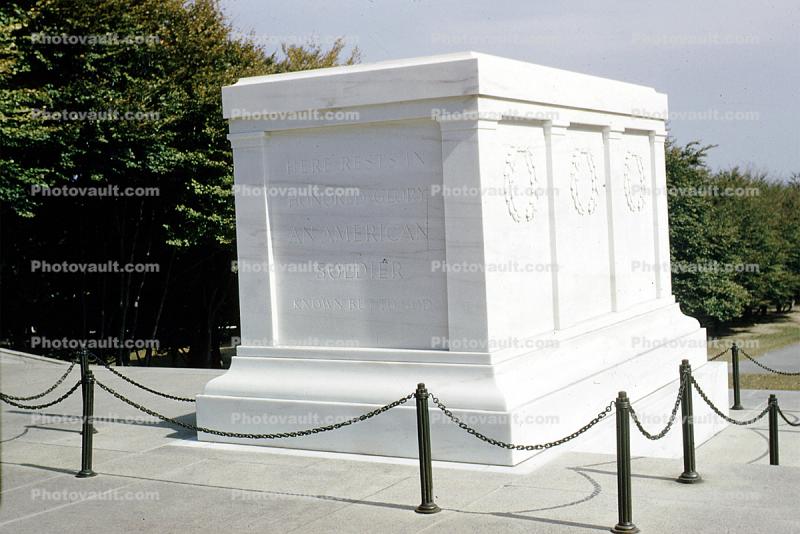 Tomb of the Unknown Soldier, Arlington National Cemetery, October 1953