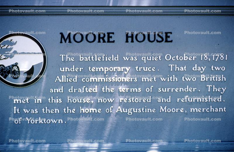 Moore House, Yorktown