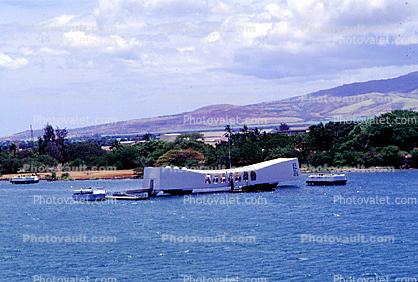 Arizona Memorial, Pearl Harbor, Honolulu, Oahu, Battleship