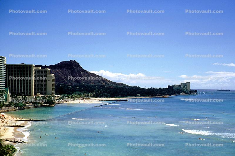 Waikiki Beach, Pacific Ocean, Honolulu, Oahu