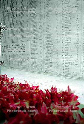 Orchid Flower, Arizona Memorial, Pearl Harbor, Honolulu, Oahu, Battleship