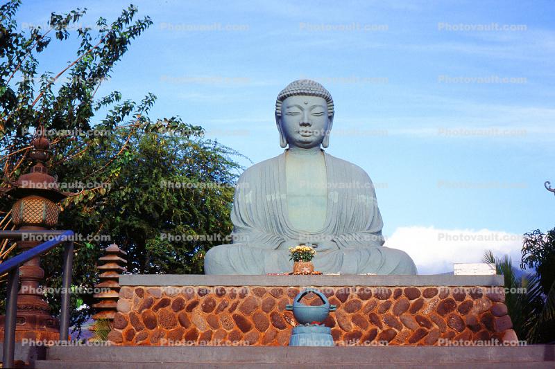 Lahaina Jodo Mission, Amida Buddha, The Great Buddha Statue