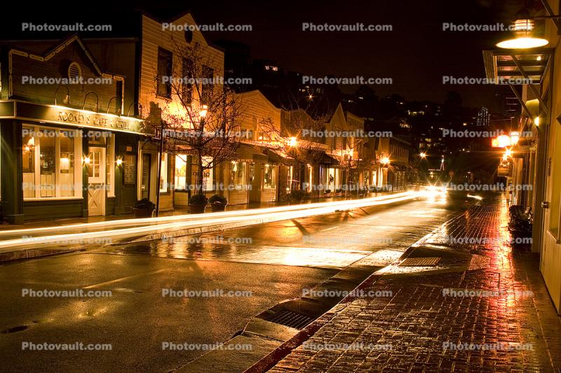 Downtown, Main Street, Tiburon, Marin County, California