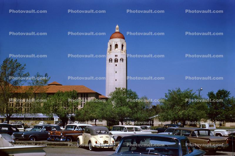 Hoover Tower, Stanford University,  May 1964, 1960s