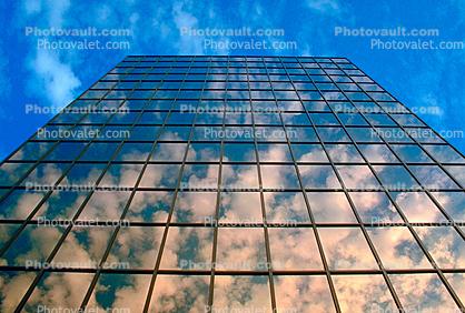 glass, reflection, building