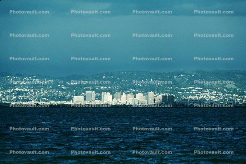 Cityscape, skyline, building, downtown, east bay hills