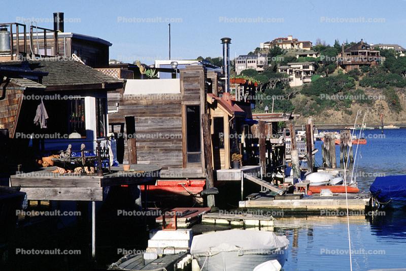 Sausalito Houseboats, Docks, Belvedere