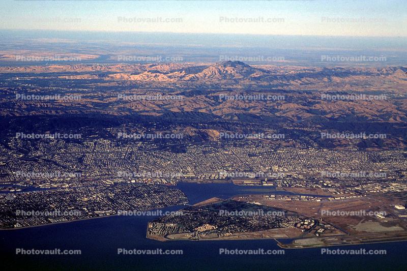 Mount Diablo, Port of Oakland, Alameda