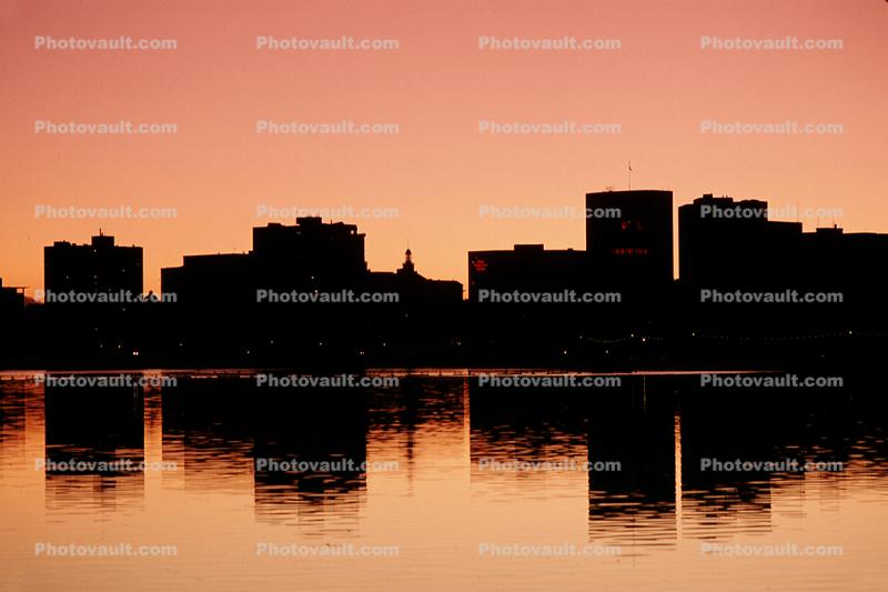 Lake Merritt, Downtown Oakland, Sunset, Sunclipse