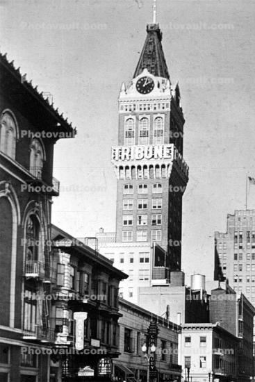 Tribune Tower, building, historic buildings