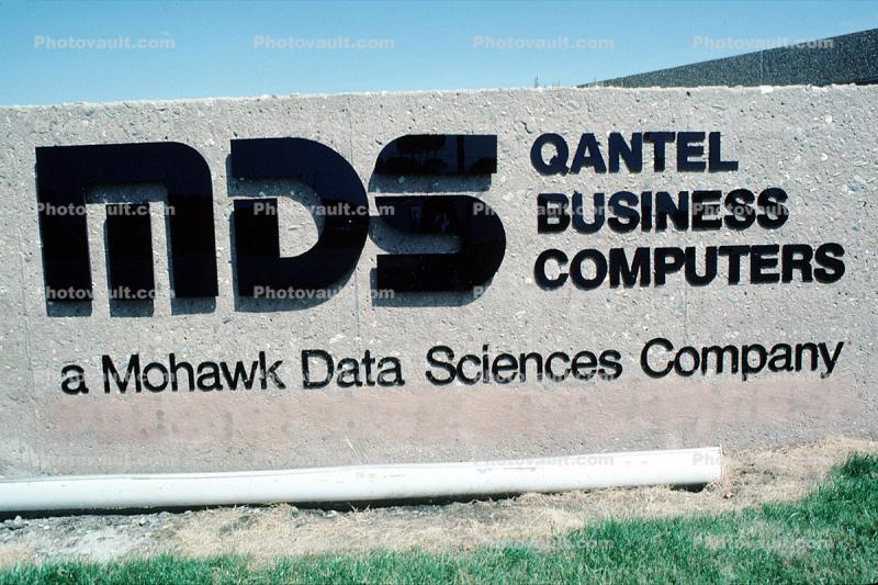 MDS, Mohawk Data Sciences Company, Qantel Business Computers, Sign