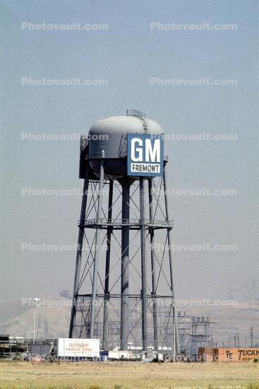 GM Water Tower, General Motors, Fremont