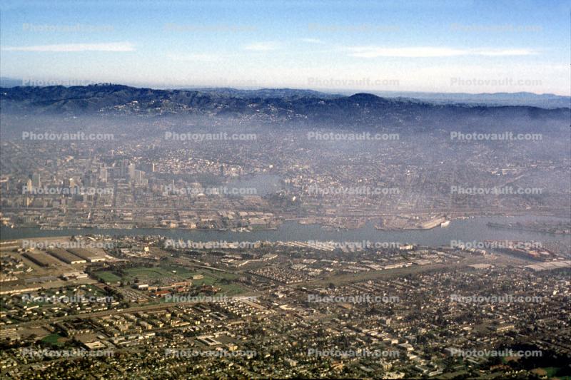 Urban Sprawl, Smog, Port of Oakland, Lake Merritt