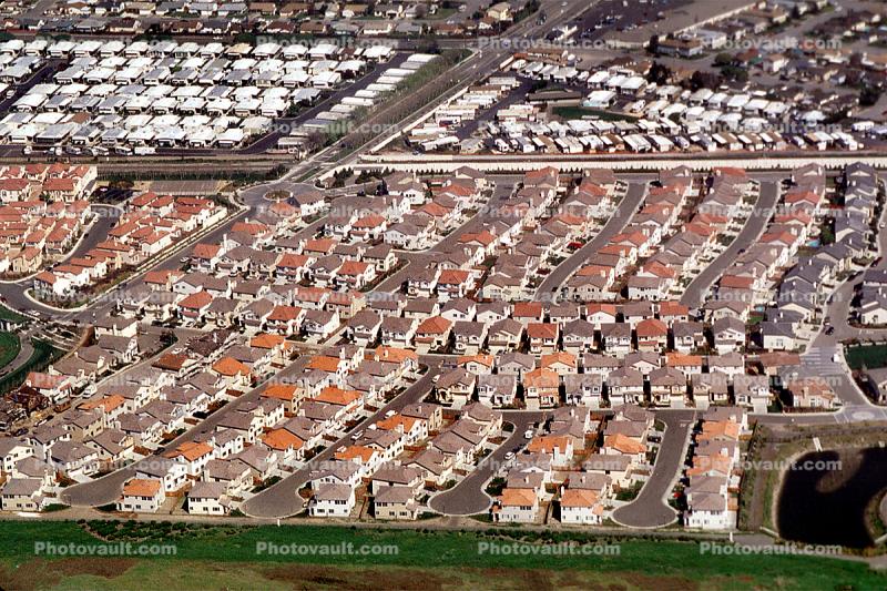 Red Roofs, Homes, Urban Sprawl, Cookie Cutter Homes, Robert, San Lorenzo