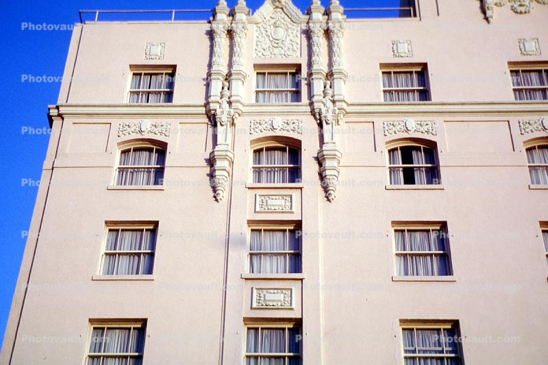 Windows, Ornate, Benjamin Franklin Hotel, San Mateo, Downtown, opulant