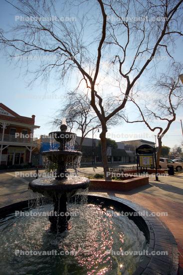 Water Fountain, aquatics, Lemoore, Downtown