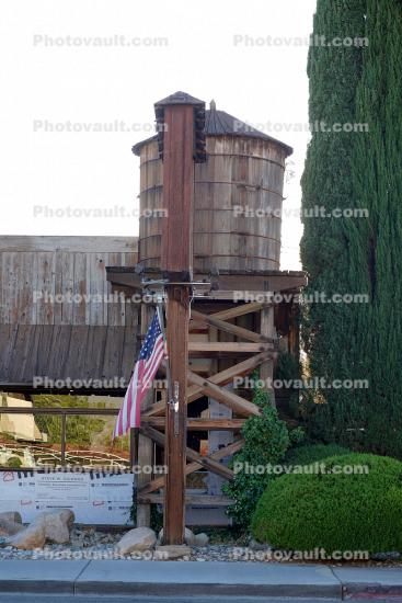 Water Tower, Lone Pine, Inyo County